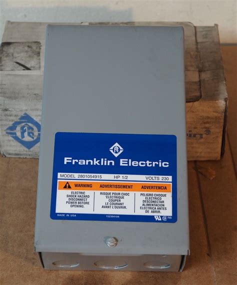 franklin electric control box 2801054915|Franklin Electric 2801054915 .